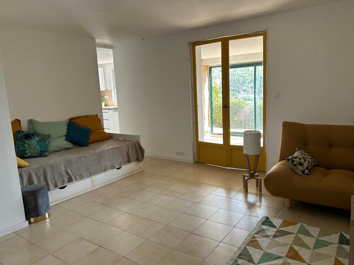 Grand T2 Bis Avec Terrasse Et Vue Apartment Portel-des-Corbieres Exterior foto